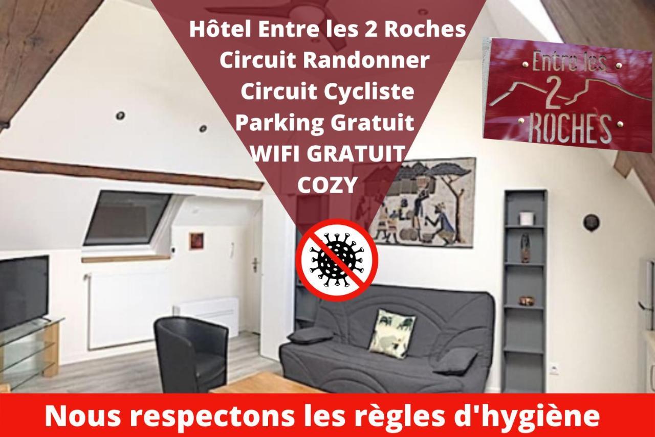Hotel Entre les 2 Roches Prissé Exterior foto
